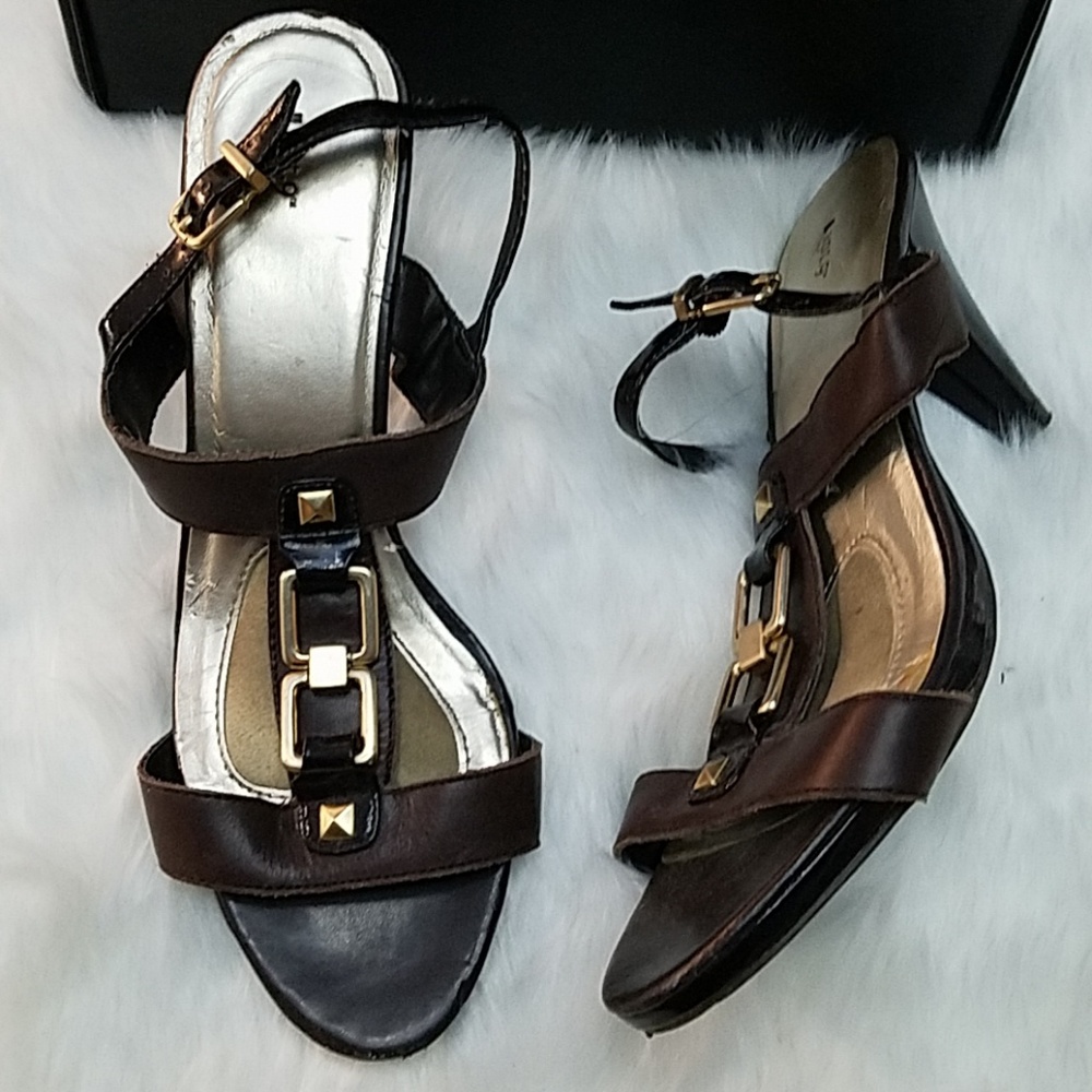 Brown heels